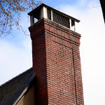 Custom residential chimney cap